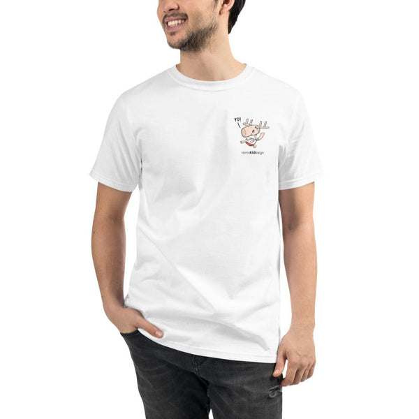 Dori The Deer T-Shirt- חולצה למבוגרים, כותנה אורגנית - Tomski Design