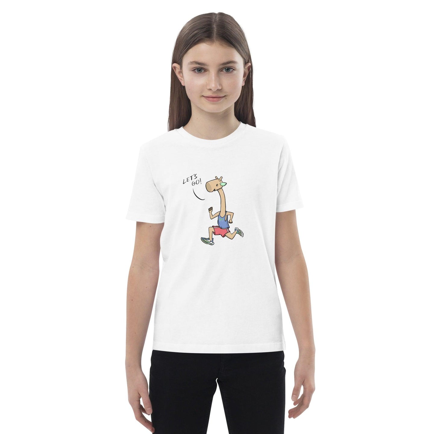 Billy The Giraffe T-Shirt- חולצה לילדים, כותנה אורגנית - Tomski Design