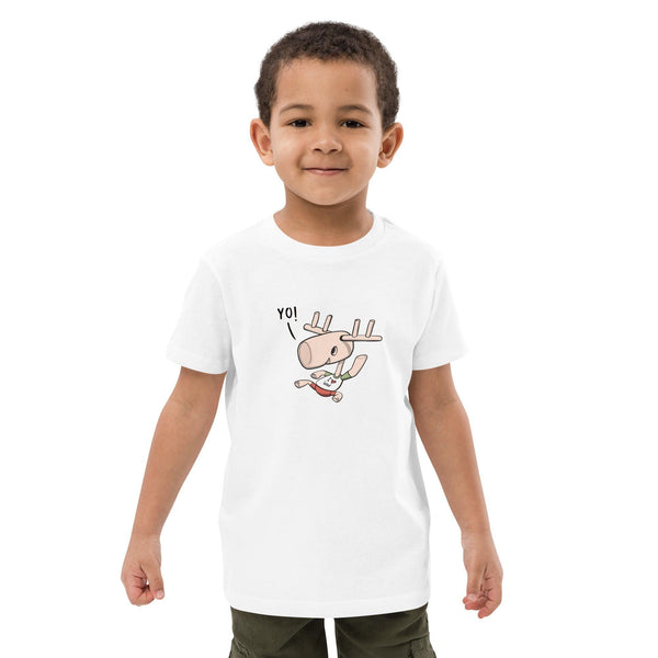 Dori The Deer T-Shirt- חולצה לילדים, כותנה אורגנית - Tomski Design